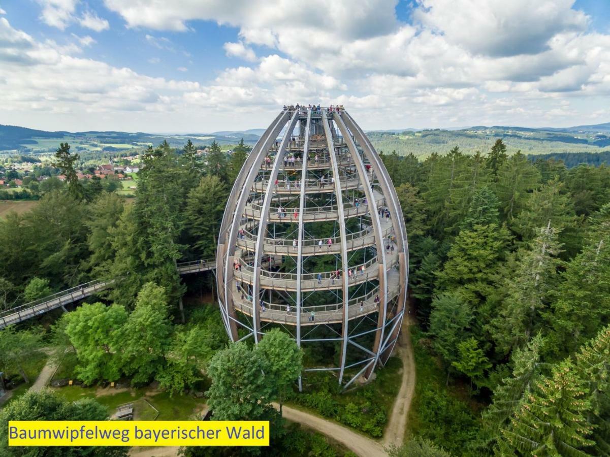Ferienwohnung Fernblick Neukirchen vorm Wald Exteriér fotografie